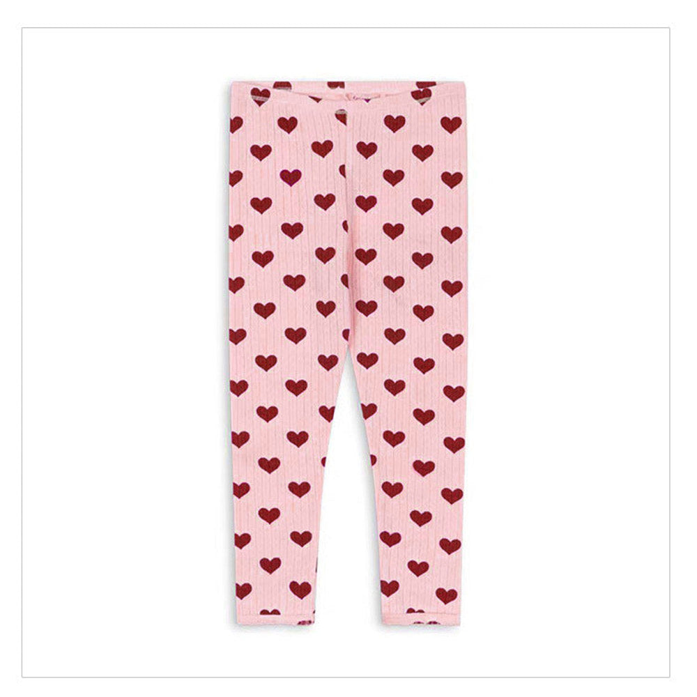 MyKids-USA® Baby Kids Heart Pattern bodysuit and Pants Clothing Set for Girls
