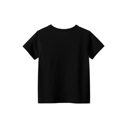 MyKids-USA® Boys’ Planet Cartoon and Letters Print T-shirt in European and American Style