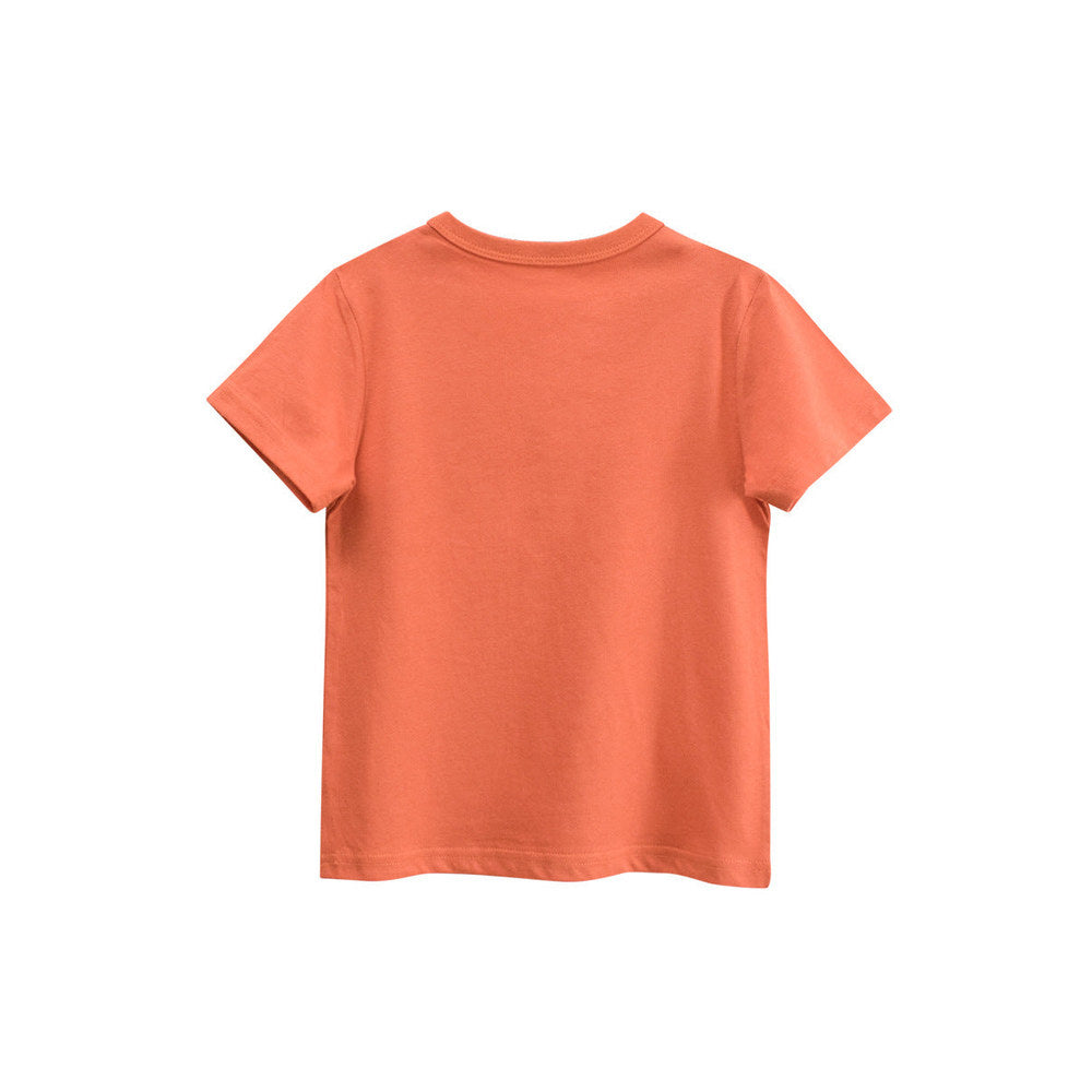 MyKids-USA® Boys’ Little Monster Cartoon and Letters Print T-shirt in European and American