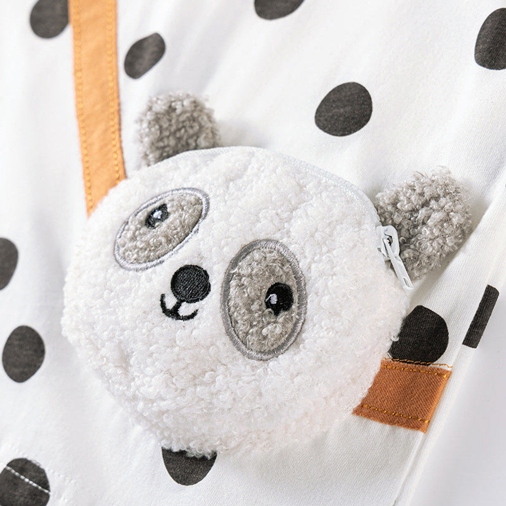 MyKids-USA® Baby Kids Animals Cartoon Pattern T-shirt and Grey Shorts Clothing Set for Girls