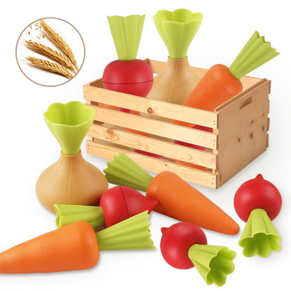 MyKids-USA® Children’s Beach Toy Set – Wheat Straw Gardening Sand Play Kit