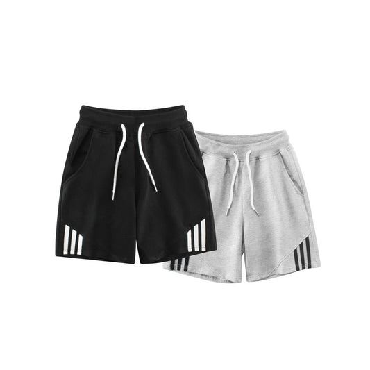 MyKids-USA® Boys Cotton Casual Style Striped Shorts
