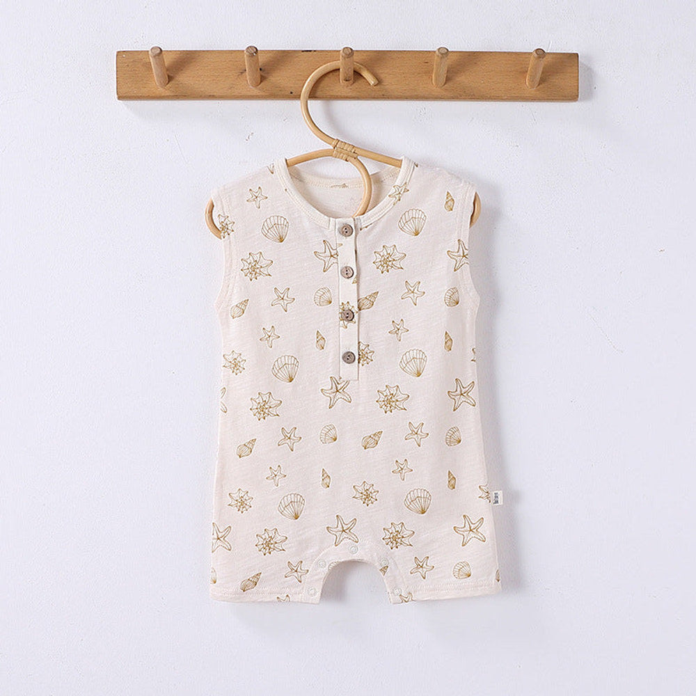 MyKids-USA® Baby Unisex Sleeveless Fruits Pattern Rompers Bodysuits