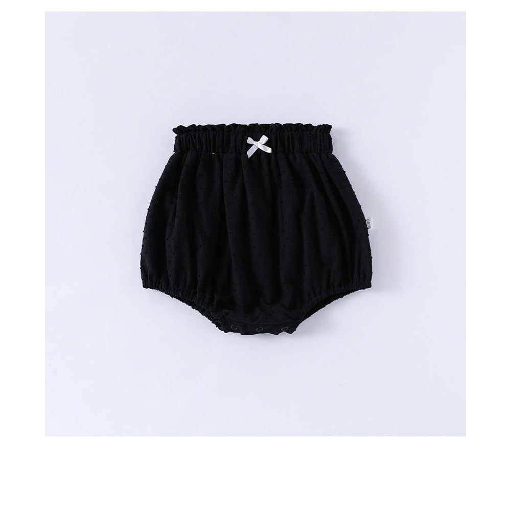 MyKids-USA® Baby Girls Short Sleeves Butterfly-Bows Pattern Top and Bloomers Clothing Sets