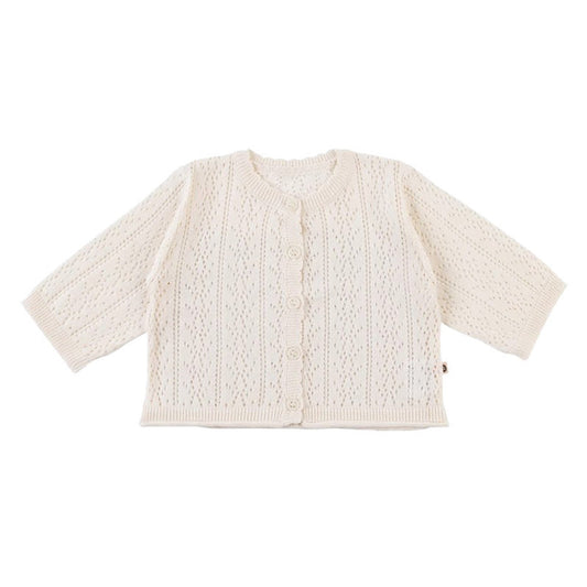 MyKids-USA® Baby Kids Girls Comfortable Hollow-out Pattern Knitted Long Sleeves Cardigan