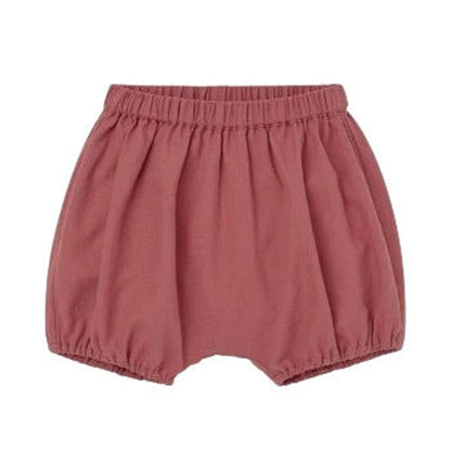 MyKids-USA® Kids Unisex Cotton Casual Style Solid Color Shorts
