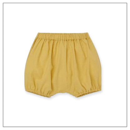 MyKids-USA® Kids Unisex Cotton Casual Style Solid Color Shorts