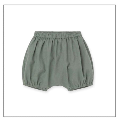 MyKids-USA® Kids Unisex Cotton Casual Style Solid Color Shorts