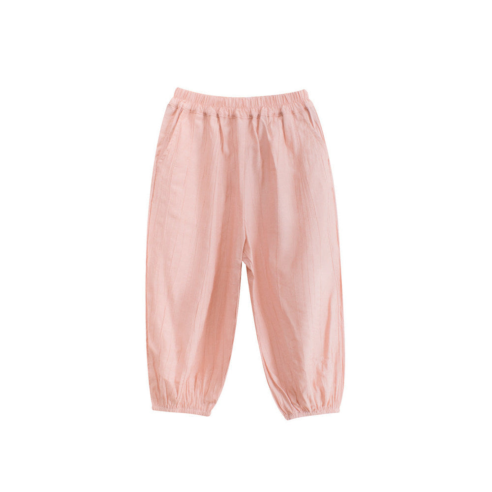 MyKids-USA® Children’s Comfortable Simple Casual Plain Pants – Thin Trousers