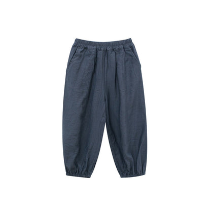 MyKids-USA® Children’s Comfortable Simple Casual Plain Pants – Thin Trousers