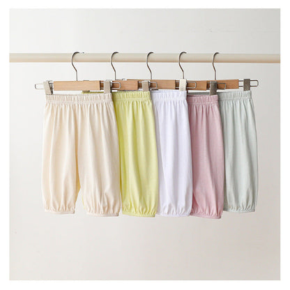 MyKids-USA® Children’s Comfortable Fashion Casual Light Solid Color Pants – Simple Trousers