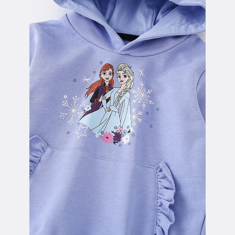 MyKids-USA® Baby Fashion Cartoon Print Pattern Casual Cotton Hoodie