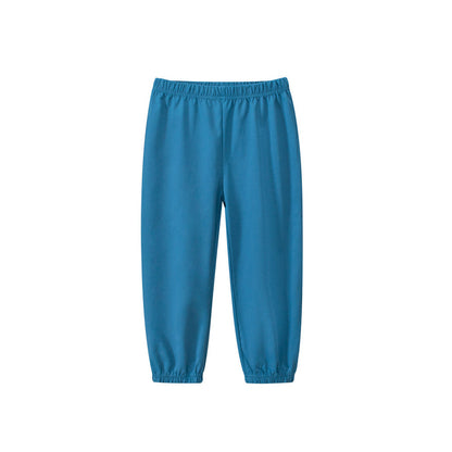 MyKids-USA® Children’s Boys’ Solid Color Thin Breathable Pants – Casual Kids Trousers