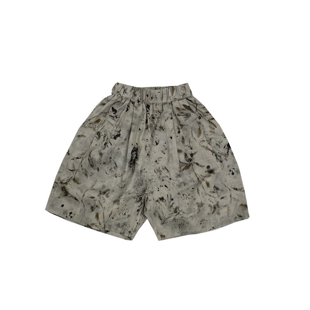MyKids-USA® Unisex Casual Wash-Painting Pattern Cotton Shorts