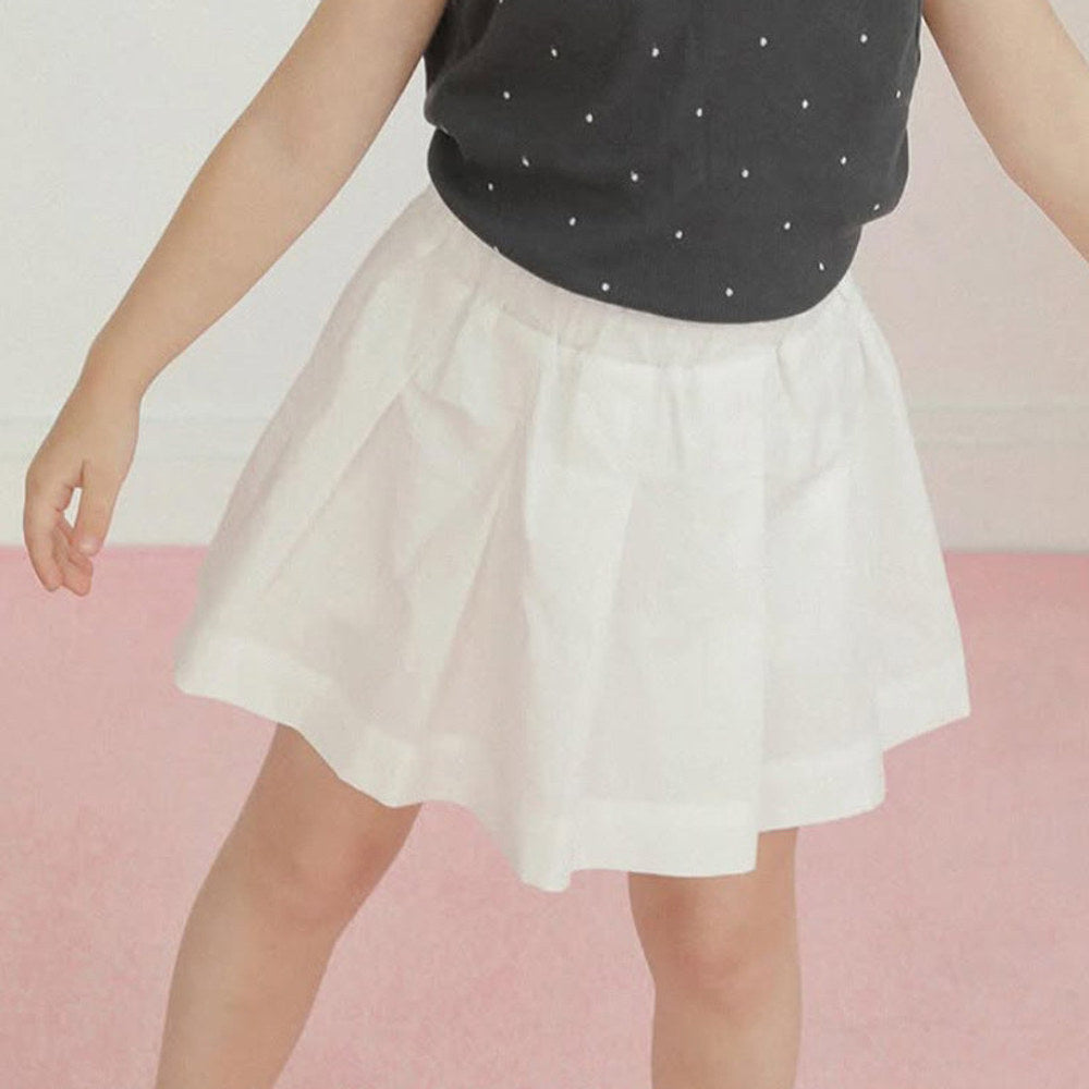 MyKids-USA® Casual Pure Cotton Solid Color Girl’s Skirt