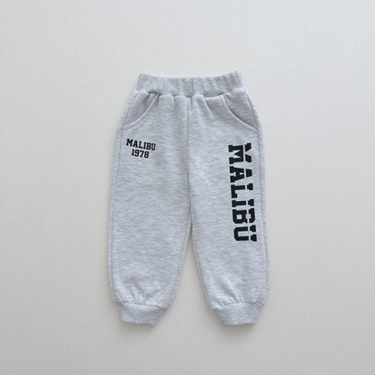 MyKids-USA® Baby Kids Unisex Casual Letters Pattern Long Sleeves Top Pullover and Pants Clothing Set