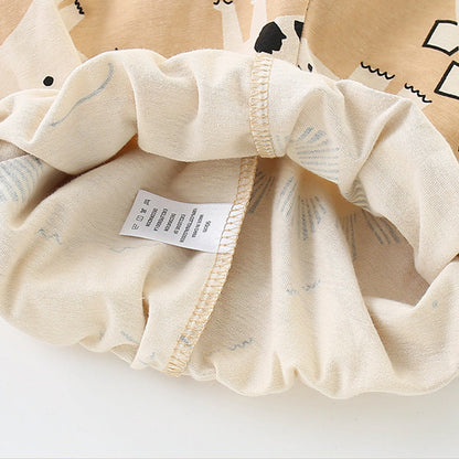 MyKids-USA® Baby Kids Casual Animals Cartoon Pattern T-shirt and Shorts Clothing Set for Boys