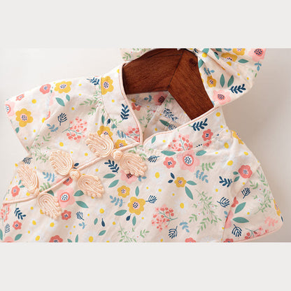 MyKids-USA® Chinese Style Girl bodysuit