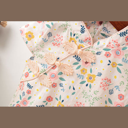 MyKids-USA® Chinese Style Girl bodysuit