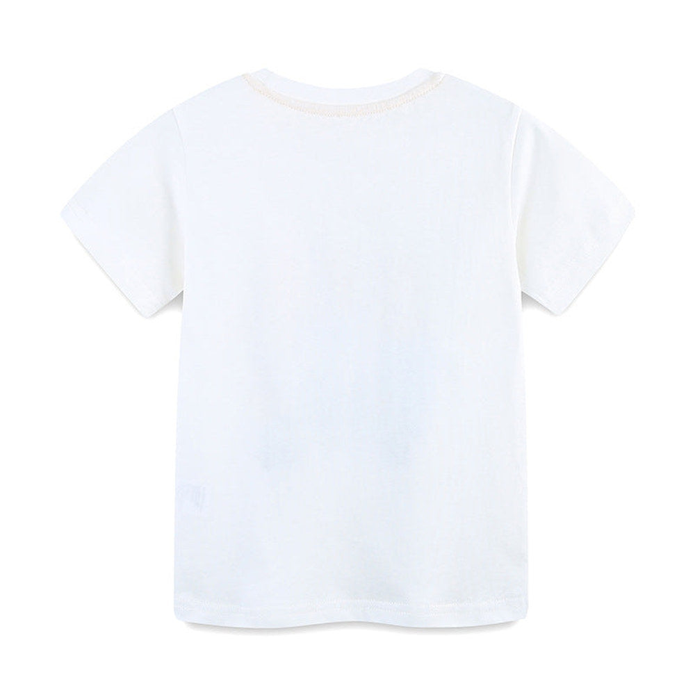 MyKids-USA® Boys’ Jungle Animals Cartoon Pattern T-shirt in European and American Style