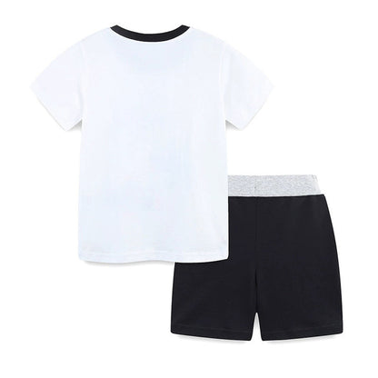 MyKids-USA® Baby Kids Cartoon Airplanes Pattern T-shirt and Shorts Clothing Set for Boys