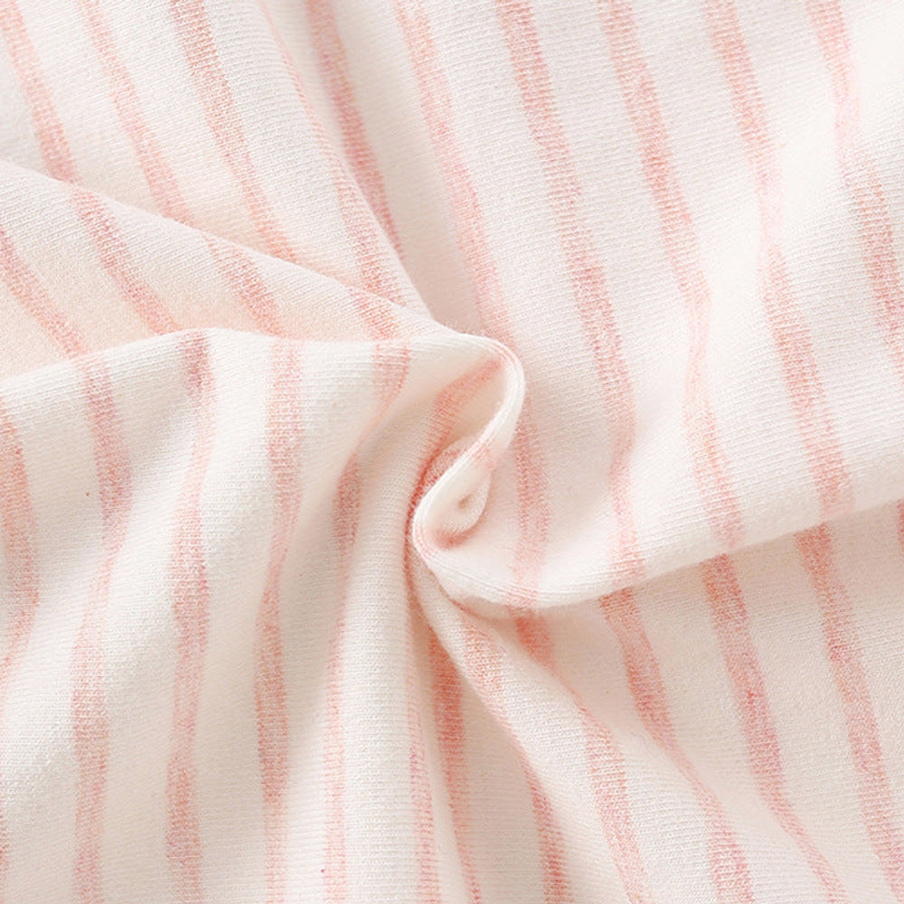 MyKids-USA® Girls’ Cartoon Pattern Striped Top Shirt in European and American Style