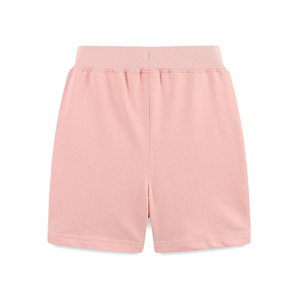 MyKids-USA® Baby Kids Girls Cotton Casual Style Horse and Flowers Pattern Embroidered Shorts