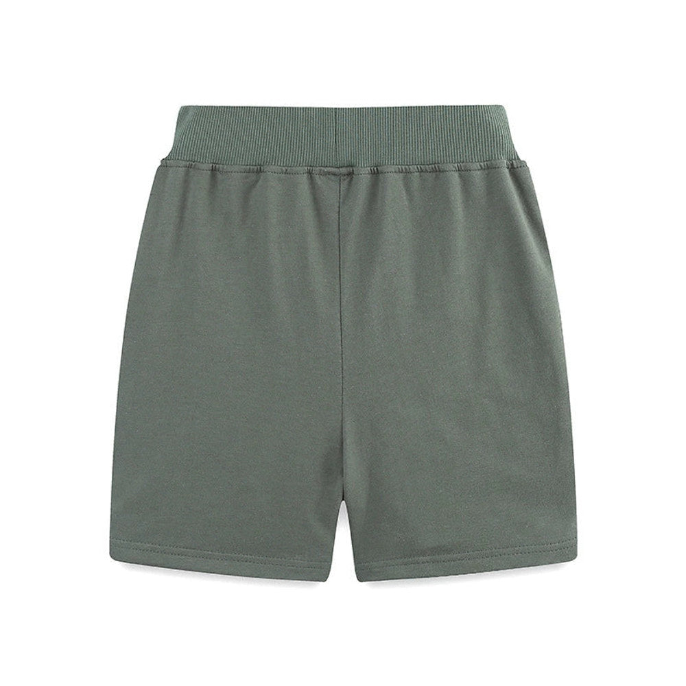 MyKids-USA® Baby Kids Boys Cotton Casual Style Cartoon Excavator Pattern Shorts