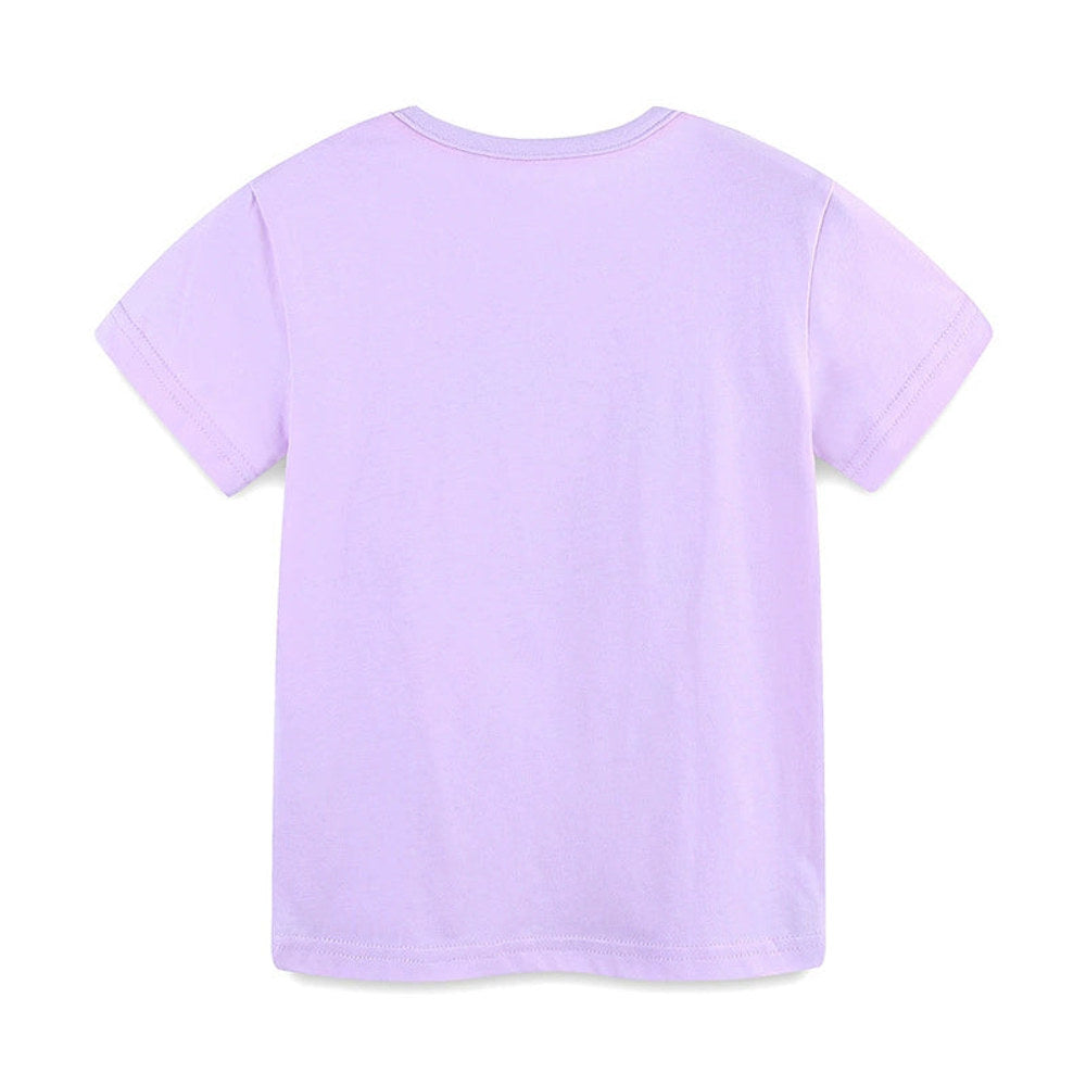 MyKids-USA® Girls’ Ice-cream Cartoon Pattern T-shirt in European and American Style