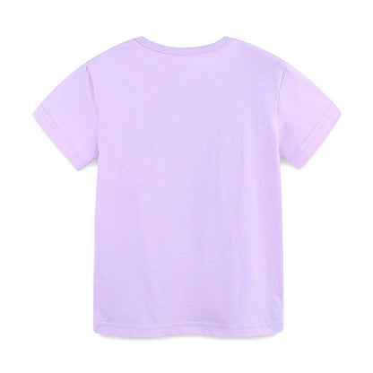 MyKids-USA® Girls’ Ice-cream Cartoon Pattern T-shirt in European and American Style