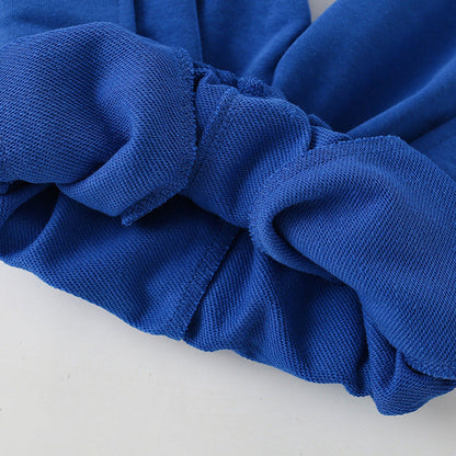 MyKids-USA® High Quality Boys’ Blue Soft Sport Shorts