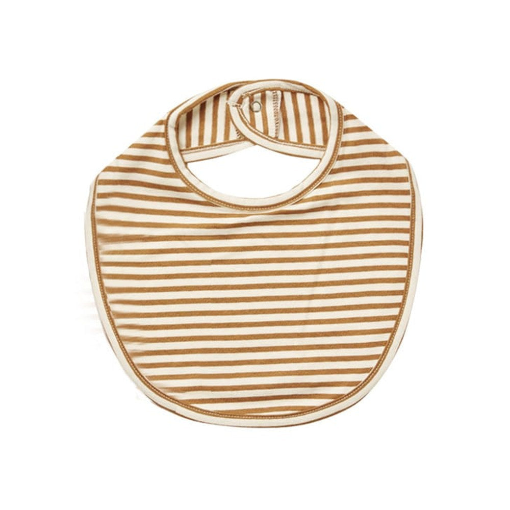 MyKids-USA® Baby Printed Pattern Covered Button Design Pure Cotton Bibs