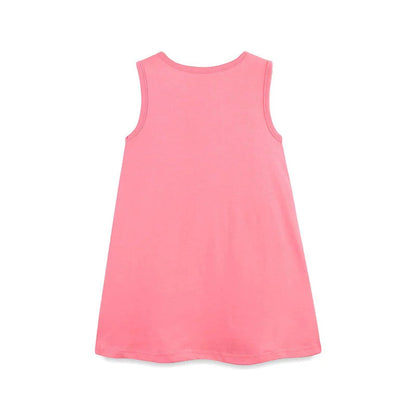 MyKids-USA® Summer Hot Selling Cute Cartoon Pattern Sleeveless Dress for Stylish Girls