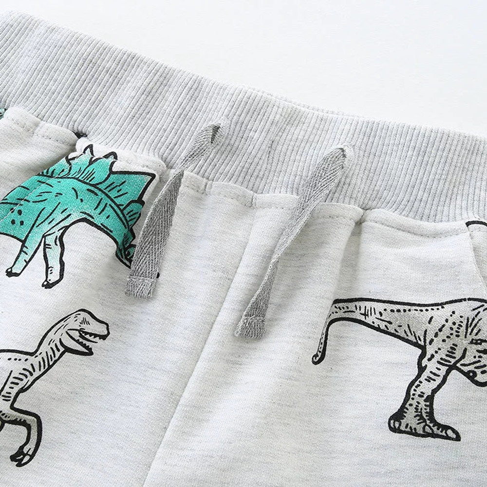 MyKids-USA® Baby Kids Boys Cotton Casual Style Cartoon Dinosaurs Pattern Shorts