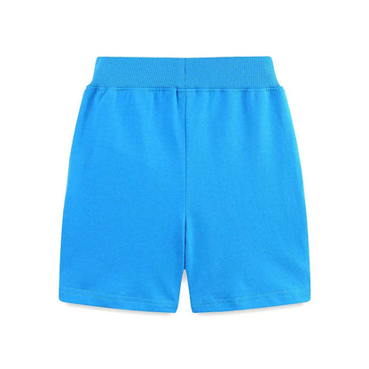 MyKids-USA® Baby Kids Boys Cotton Casual Style Cartoon Fish Pattern Shorts