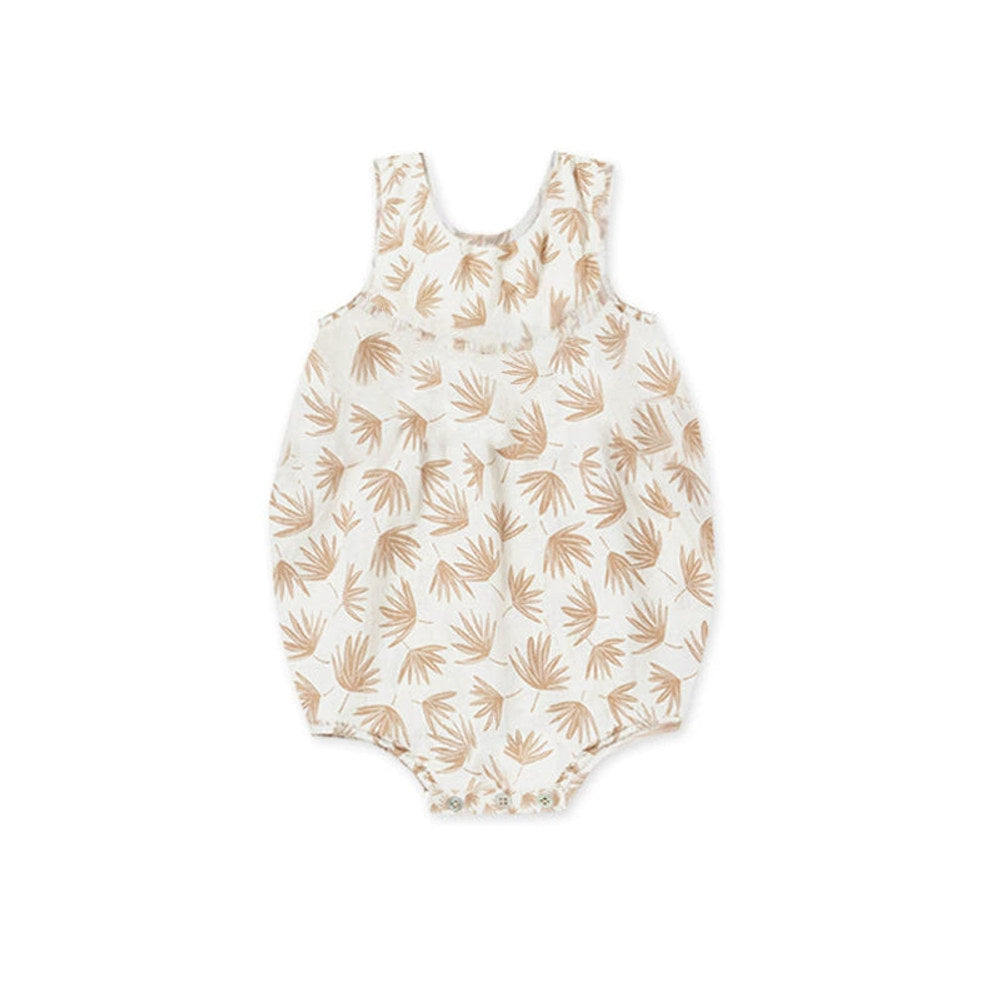 MyKids-USA® Baby Unisex Floral Pattern Strap bodysuit Bodysuits