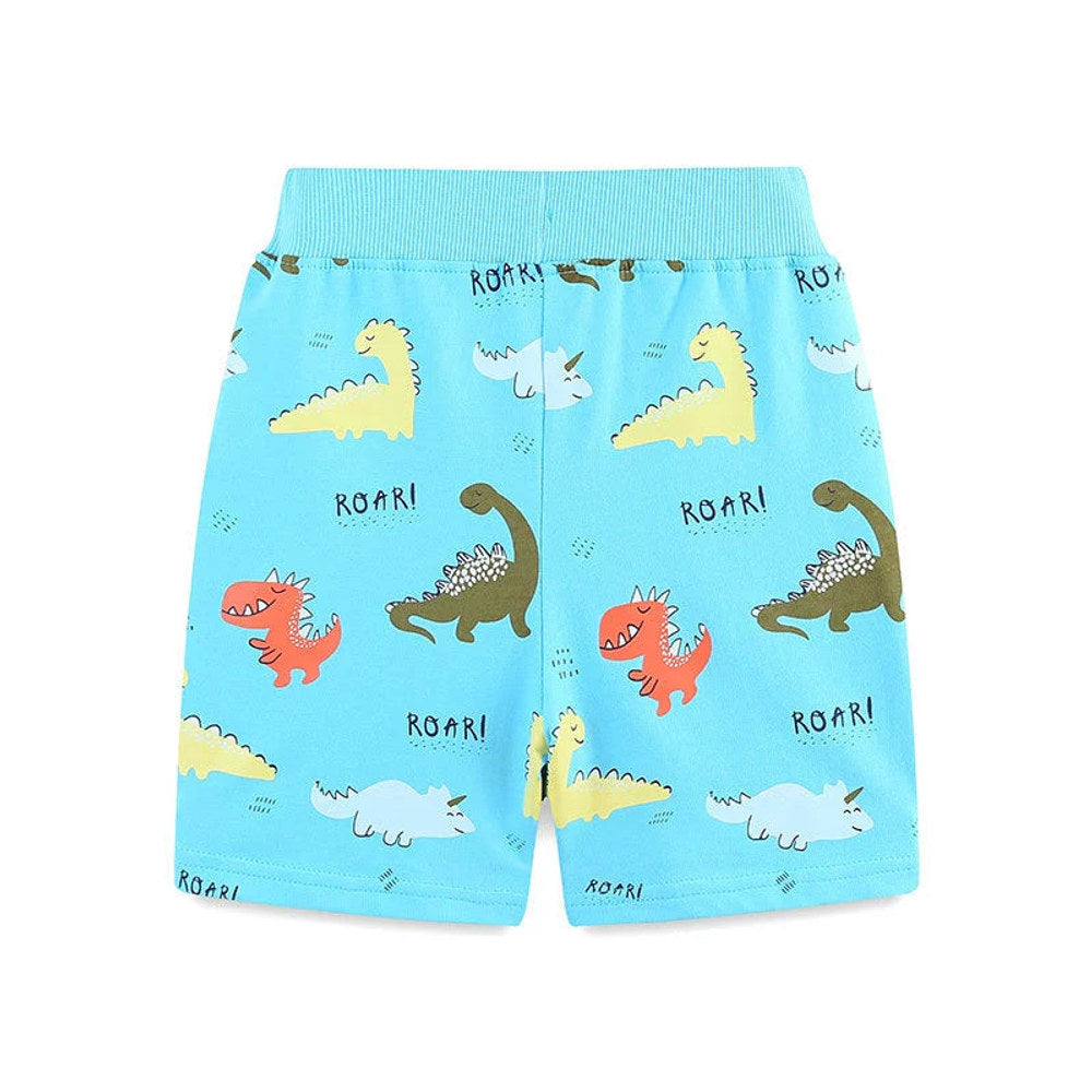 MyKids-USA® Baby Kids Boys Cotton Casual Style Cartoon Dinosaurs Pattern Shorts