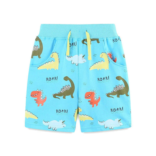 MyKids-USA® Baby Kids Boys Cotton Casual Style Cartoon Dinosaurs Pattern Shorts