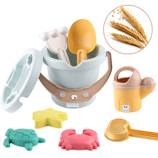 MyKids-USA® Children Wheat Straw Thickened Seaside Beach Toy Sets