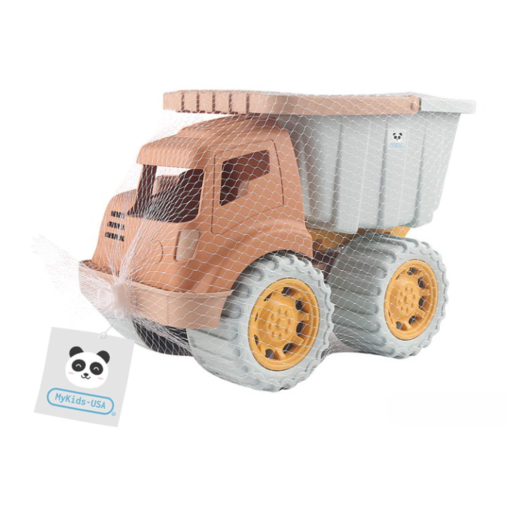 MyKids-USA® Children's Wheat Straw Medium Beach Simulation Construction Vehicle Toy