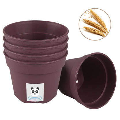 MyKids-USA® Durable Children’s Beach & Gardening Toy – Thickened Wheat Straw Sand & Planting Pot