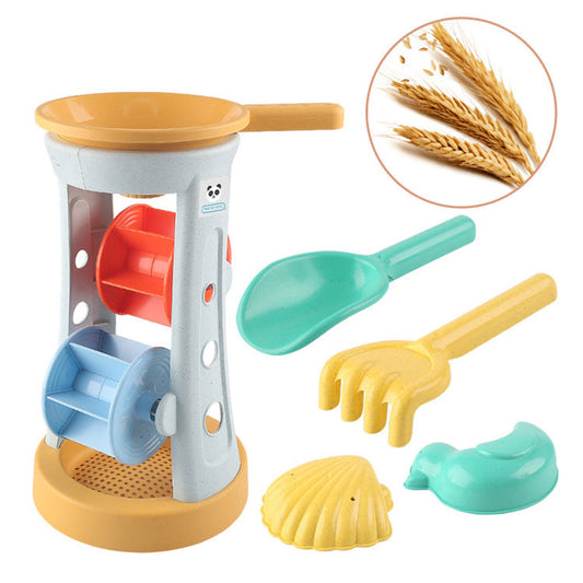 MyKids-USA® Children Wheat Straw Play Sandy Beach Toys