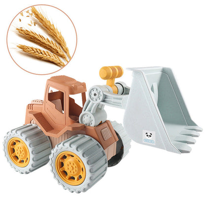 MyKids-USA® Children's Wheat Straw Medium Beach Simulation Dredger Toy