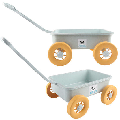 MyKids-USA® Children’s Wheat Straw Little Boy Beach Pusher Toy