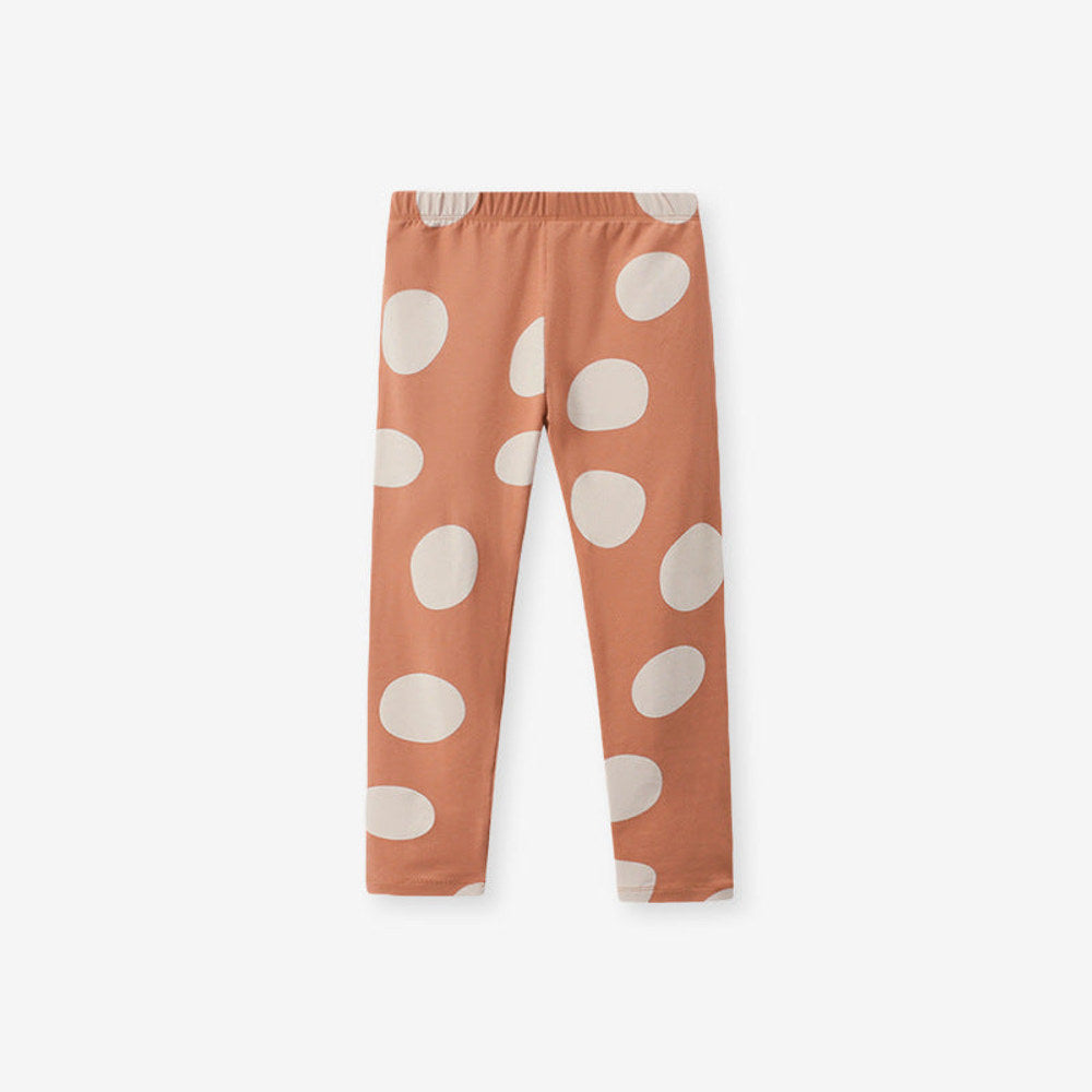 MyKids-USA® Girls Princess Cartoon Pattern Long Sleeves Sweatshirt and Polka Dots Pattern Pants Clothing Set