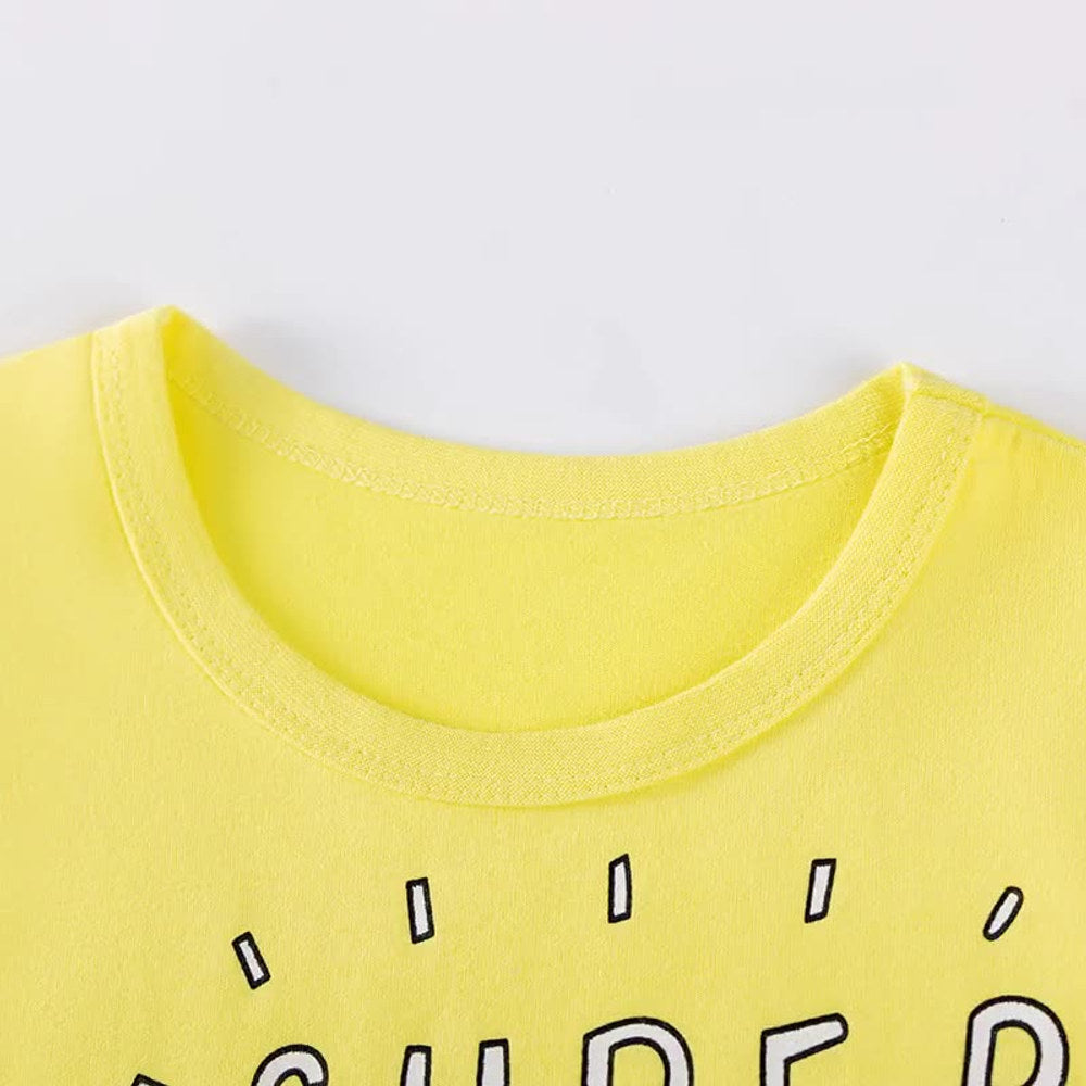 MyKids-USA® Kids Boys Animals Cartoon and Letters Pattern Crew Neck Long Sleeves Top Sweatshirt