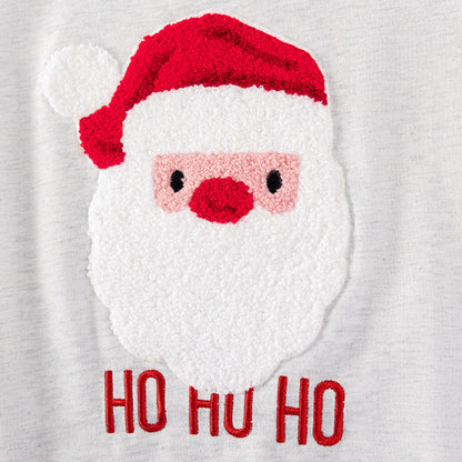 MyKids-USA® Boys Christmas Cartoon Pattern Long Sleeves Color Patchwork Sweatshirt and Pants Clothing Set