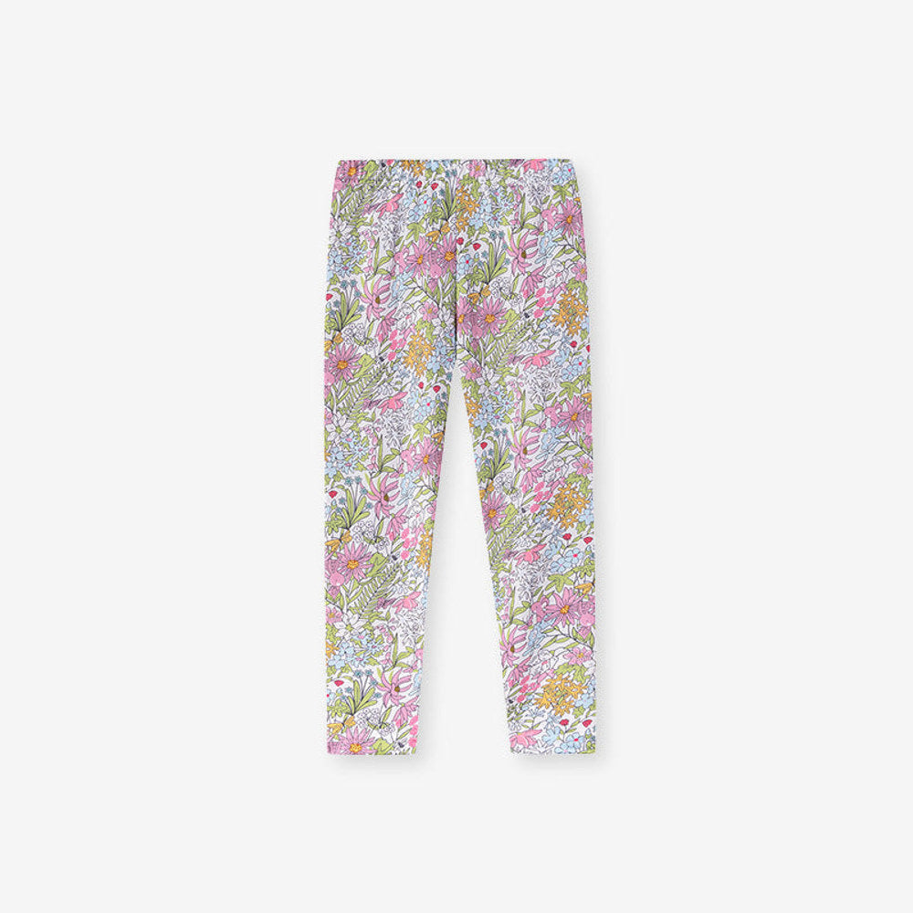 MyKids-USA® Girls Flowers and Animals Cartoon Pattern Long Sleeves Sweatshirt and Floral Pants Clothing Set