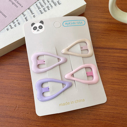 MyKids-USA® Dreamy Hair Clip Accessories In A Magical Color Palette Sets For Babies