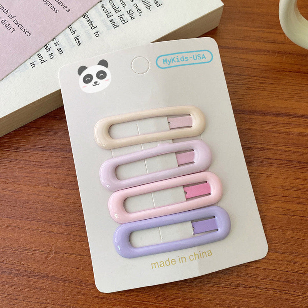 MyKids-USA® Dreamy Hair Clip Accessories In A Magical Color Palette Sets For Babies